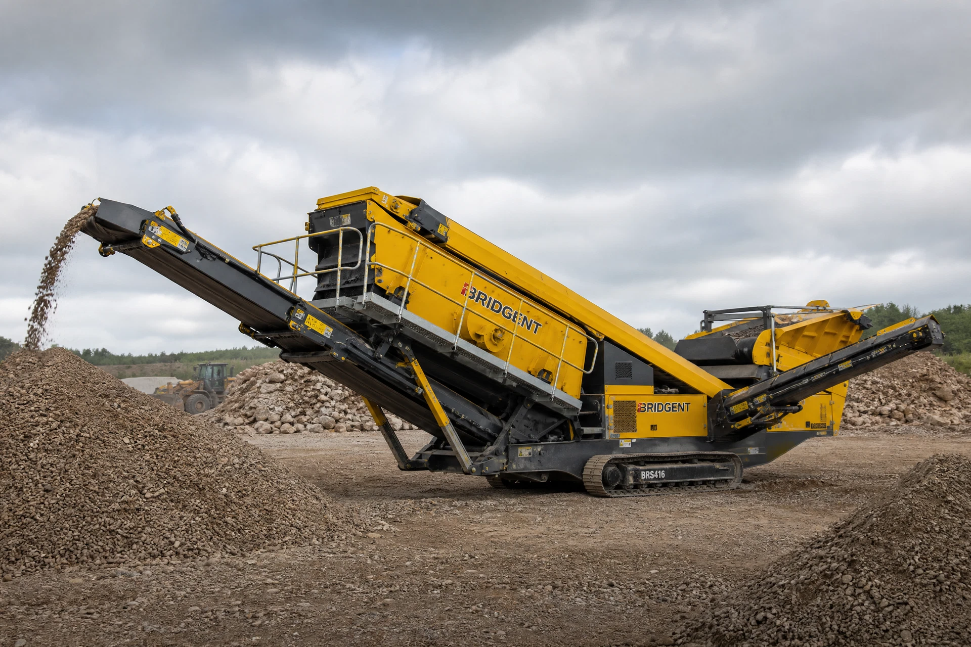 Aggregate Screening Machine